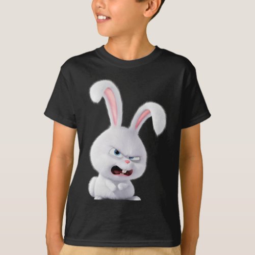 The Snowball Rabbit Design T_Shirt