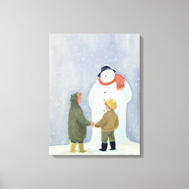 The Snowman 2 Canvas Print (Front)