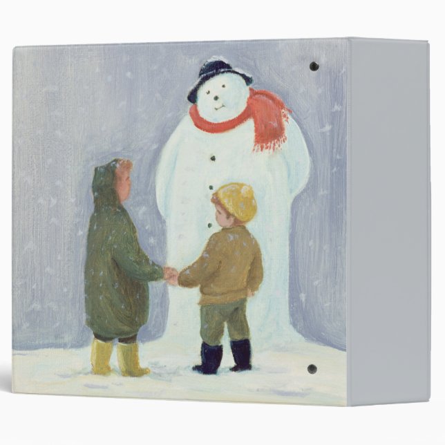 The Snowman 3 Ring Binder (Back/Spine)