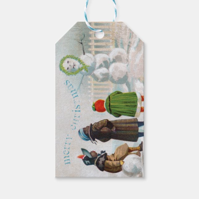 The Snowman Gift Tag (Front)