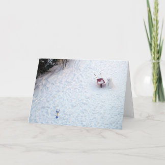 The Snowman Holiday Card
