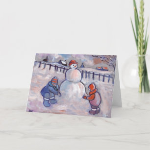 THE SNOWMAN HOLIDAY CARD
