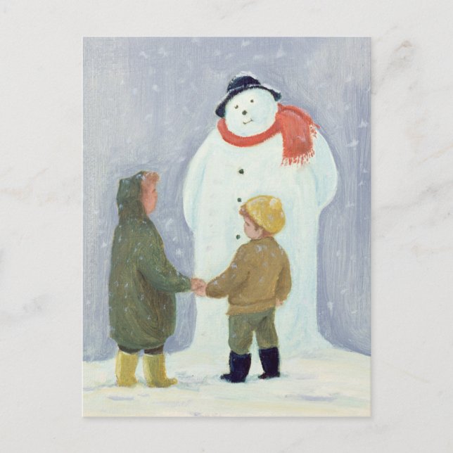 The Snowman Postcard (Front)