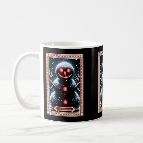 The Snowman Tarot Card Coffee Mug