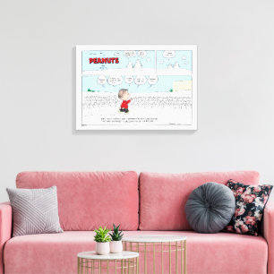The Snowmen Welcome Linus Canvas Print