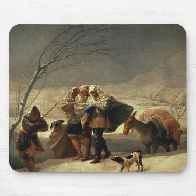 The Snowstorm, 1786-87 Mouse Pad (Front)