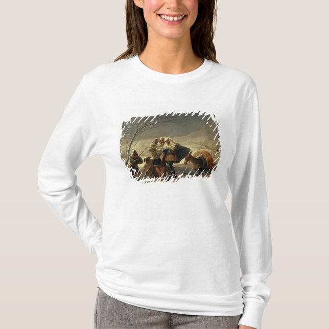 The Snowstorm, 1786-87 T-Shirt (Front)