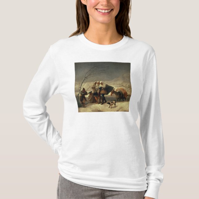 The Snowstorm, 1786-87 T-Shirt (Front)