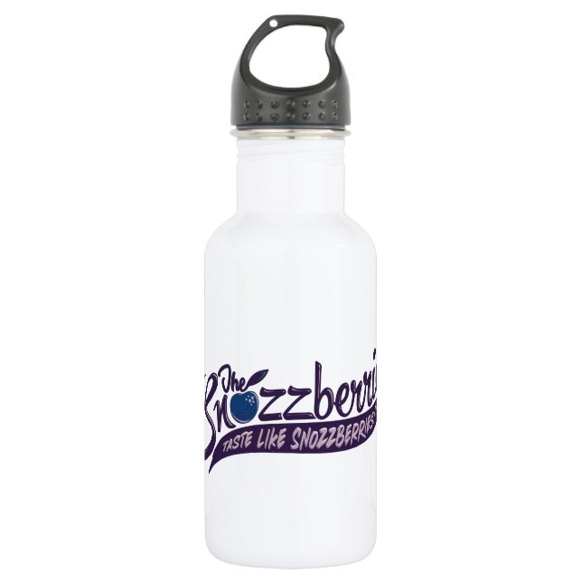 The Snozzberries Taste Like Snozzberries! Stainless Steel Water Bottle (Front)