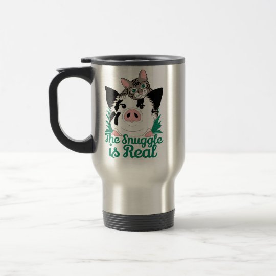 The Snuggle Is For Real Juggling Daisies Mug