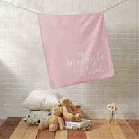 Pink snuggle online blanket