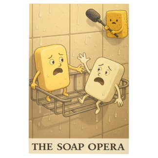The Soap Opera Metal Print