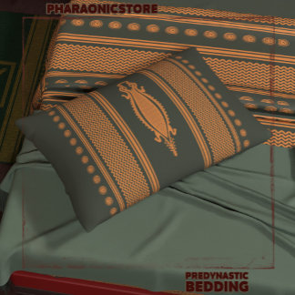 The Sobekian Slumber: Predynastic Crocodile Deity Pillow Case