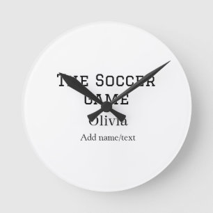 the soccer game football name fifa world cup year round clock