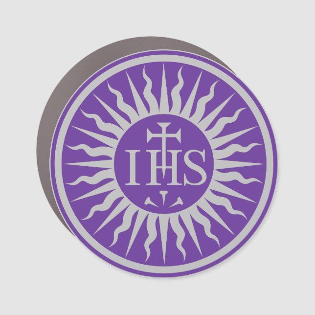 The Society of Jesus - Jesuit Car Magnet (Front)