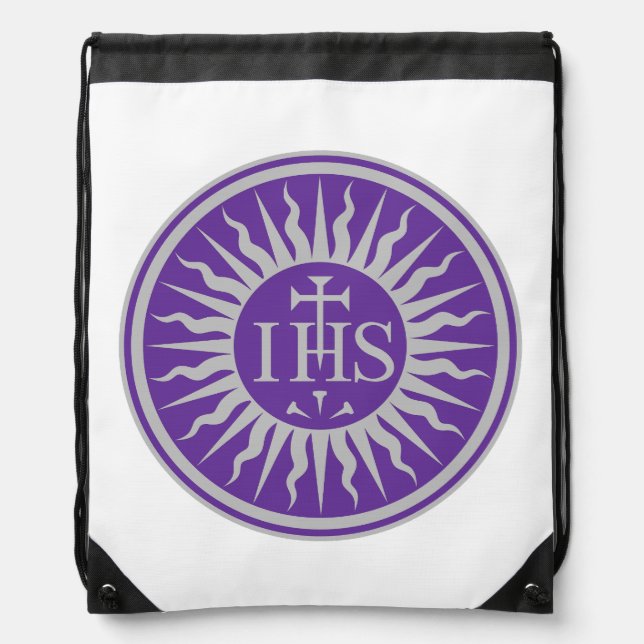 The Society of Jesus - Jesuit Drawstring Bag (Front)