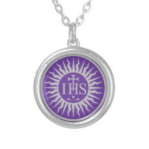 The Society of Jesus - Jesuit Silver Plated Necklace