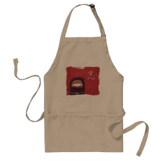 The Sock Monkey Ninja Apron