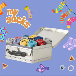 The Sock Monster Storage Box – Pairs Organizer