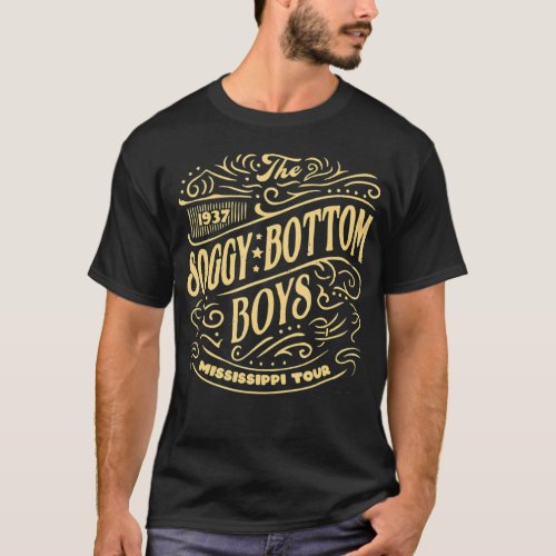 The Soggy Bottom Boys 1937 Mississippi Tour Men Wo T_Shirt