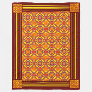 The Solar Labyrinth: Byzantine Imperial Fleece Blanket