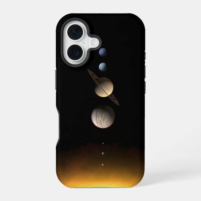  The Solar Symphony Iphone Case (Back)