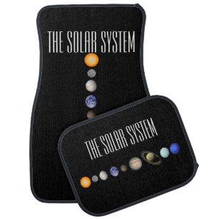 The Solar System Car Floor Mat