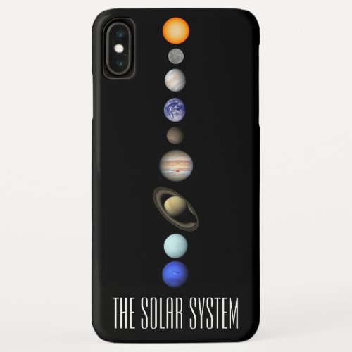 The Solar System iPhone XS Max Case