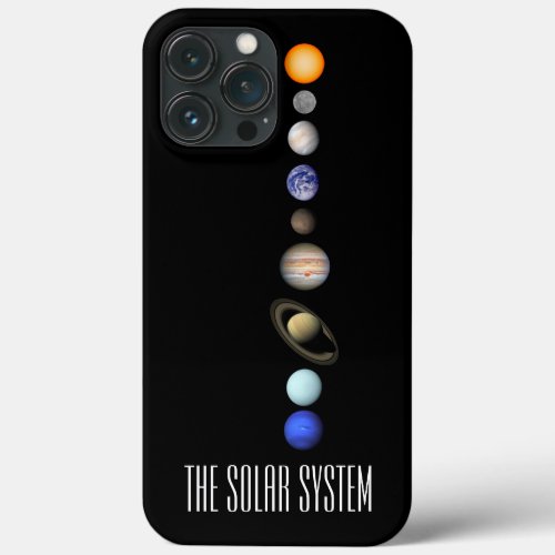 The Solar System iPhone 13 Pro Max Case