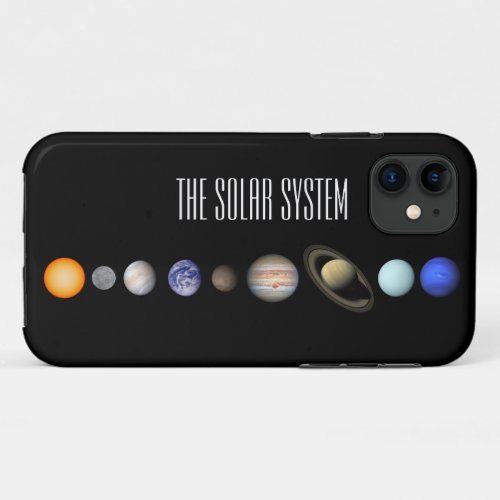 The Solar System iPhone 11 Case