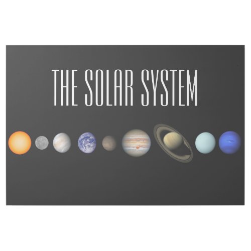 The Solar System Gallery Wrap
