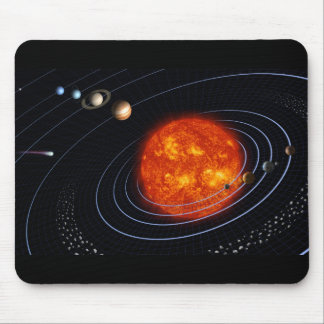 The Solar System Mouse Pad