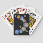 The solar system range our planets poker cards