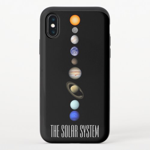 The Solar System iPhone X Slider Case