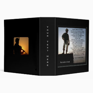 The Soldier's Creed Warrior Ethos Binder