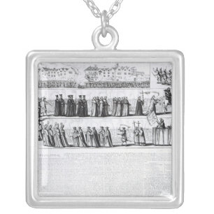 The Solemn Mock Procession Silver Plated Necklace