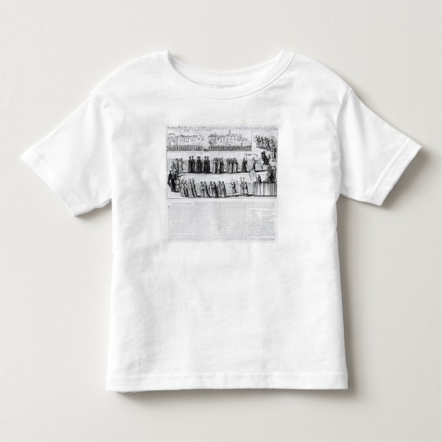 The Solemn Mock Procession Toddler T-shirt (Front)
