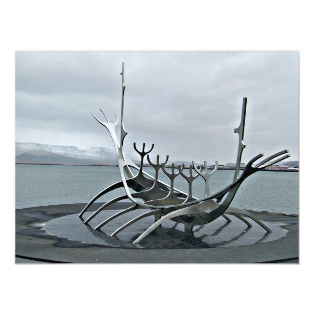  The Solfar or Sun Voyager  Photo Print (Front)