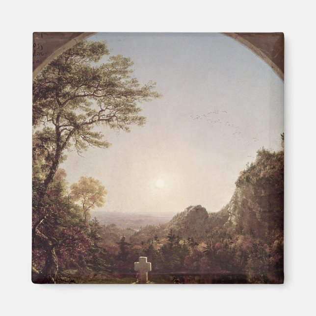 The Solitary Cross, 1845 Magnet (Front)