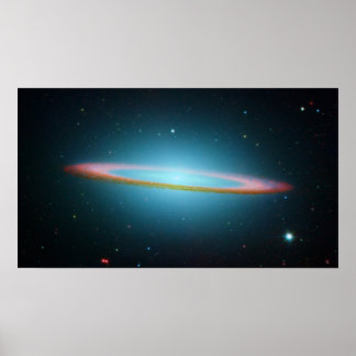 The Sombrero Galaxy Poster