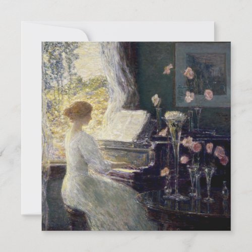 The Sonata by Frederick Childe Hassam