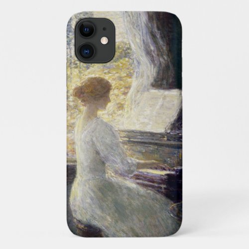 The Sonata by Frederick Childe Hassam iPhone 11 Case