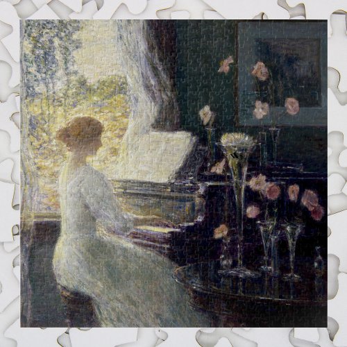 The Sonata by Frederick Childe Hassam Jigsaw Puzzle