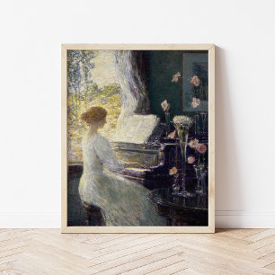 The Sonata   Childe Hassam Poster