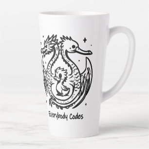 The Song of Ducks and Dragons Latte Mug