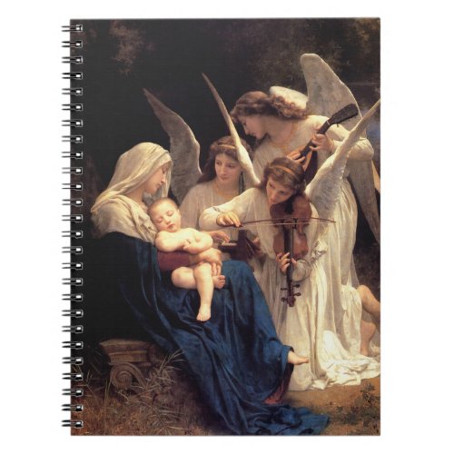 The song of the angels Bouguereau Notebook