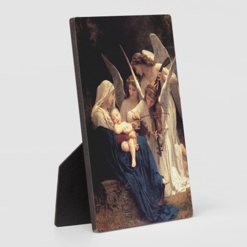 The song of the angels Bouguereau Plaque