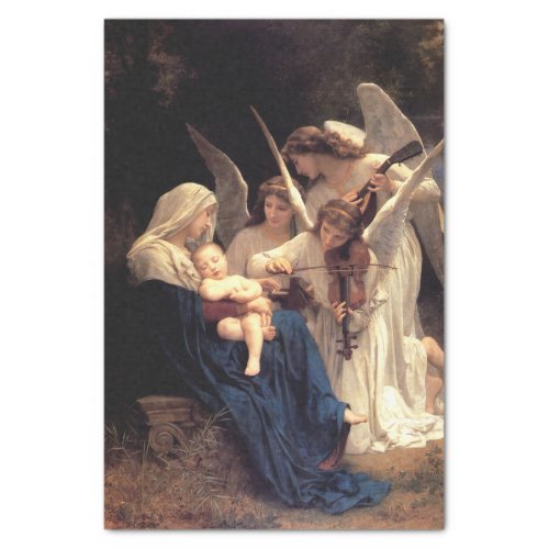 The song of the angels Bouguereau Tissue Paper