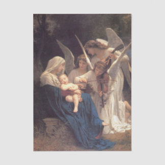 The Song of the Angels by William Bouguereau Tissue Paper