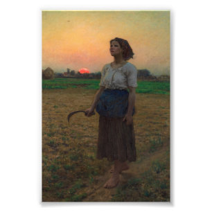 The Song of the Lark by Jules Adolphe Breton Photo Print